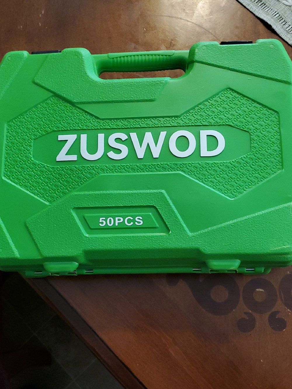 adidas Black Socket Set in Bright Green Case